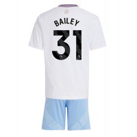 Aston Villa Leon Bailey #31 Replika babykläder Bortaställ Barn 2024-25 Kortärmad (+ korta byxor)